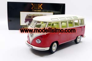 VW VOLKSWAGEN BULLI T1 SAMBA 1962 RED CREME LIMITED EDITION 750 PCS — фото 10