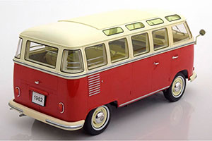 VW VOLKSWAGEN BULLI T1 SAMBA 1962 RED CREME LIMITED EDITION 750 PCS — фото 2
