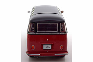 VW VOLKSWAGEN BULLI T1 SAMBA 1962 RED BLACK LIMITED EDITION 1500 PCS — фото 6