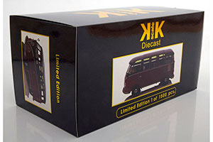 VW VOLKSWAGEN BULLI T1 SAMBA 1962 RED BLACK LIMITED EDITION 1500 PCS — фото 7