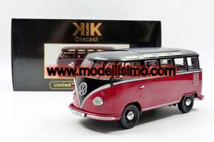 VW VOLKSWAGEN BULLI T1 SAMBA 1962 RED BLACK LIMITED EDITION 1500 PCS — фото 11