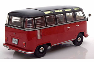 VW VOLKSWAGEN BULLI T1 SAMBA 1962 RED BLACK LIMITED EDITION 1500 PCS — фото 2