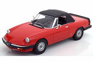 ALFA ROMEO SPIDER 3 SERIE 1 WITH REMOVABLE SOFTTOP 1983 RED LIMITED EDITION 1250 PCS — фото 3