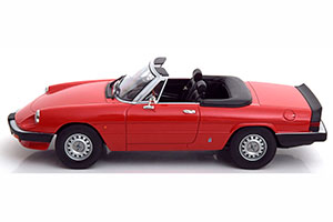 ALFA ROMEO SPIDER 3 SERIE 1 WITH REMOVABLE SOFTTOP 1983 RED LIMITED EDITION 1250 PCS — фото 6