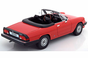 ALFA ROMEO SPIDER 3 SERIE 1 WITH REMOVABLE SOFTTOP 1983 RED LIMITED EDITION 1250 PCS — фото 2