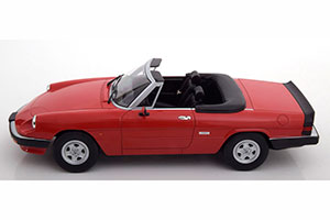 ALFA ROMEO SPIDER 3 SERIE 2 WITH REMOVABLE SOFTTOP 1986 RED LIMITED EDITION 1500 PCS — фото 6