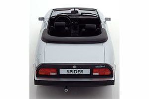 ALFA ROMEO SPIDER 3 SERIE 2 WITH REMOVABLE SOFTTOP 1986 SILVER LIMITED EDITION 500 PCS — фото 5