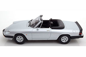 ALFA ROMEO SPIDER 3 SERIE 2 WITH REMOVABLE SOFTTOP 1986 SILVER LIMITED EDITION 500 PCS — фото 6