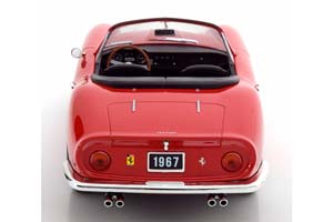 FERRARI 275 GTB/4 NART SPYDER WITH ALLOY RIMS 1967 RED LIMITED EDITION 500 PCS — фото 6