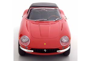 FERRARI 275 GTB/4 NART SPYDER WITH ALLOY RIMS 1967 RED LIMITED EDITION 500 PCS — фото 7