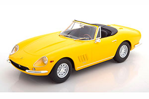 FERRARI 275 GTB/4 NART SPYDER WITH ALLOY RIMS 1967 YELLOW LIMITED EDITION 250 PCS — фото 3