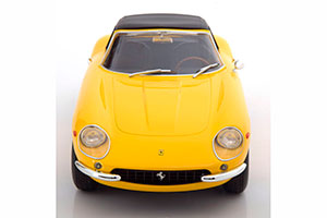 FERRARI 275 GTB/4 NART SPYDER WITH ALLOY RIMS 1967 YELLOW LIMITED EDITION 250 PCS — фото 5