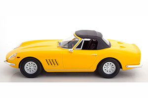 FERRARI 275 GTB/4 NART SPYDER WITH ALLOY RIMS 1967 YELLOW LIMITED EDITION 250 PCS — фото 7