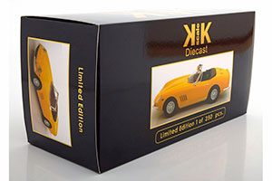 FERRARI 275 GTB/4 NART SPYDER WITH ALLOY RIMS 1967 YELLOW LIMITED EDITION 250 PCS — фото 8