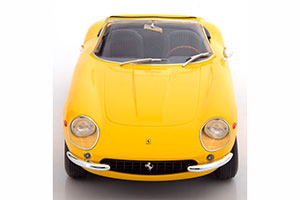 FERRARI 275 GTB/4 NART SPYDER WITH SPOKE RIMS 1967 YELLOW LIMITED EDITION 500 PCS — фото 5