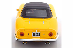 FERRARI 275 GTB/4 NART SPYDER WITH SPOKE RIMS 1967 YELLOW LIMITED EDITION 500 PCS — фото 6
