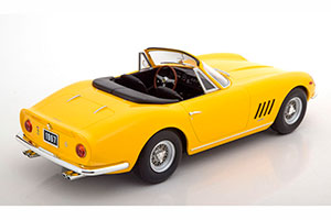 FERRARI 275 GTB/4 NART SPYDER WITH SPOKE RIMS 1967 YELLOW LIMITED EDITION 500 PCS — фото 2