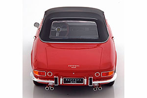 FERRARI 275 GTS PININFARINA SPYDER WITH SPOKE RIMS 1964 RED LIMITED EDITION 1000 PCS — фото 5