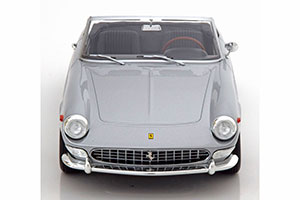 FERRARI 275 GTS PININFARINA SPYDER WITH SPOKE RIMS 1964 SILVER LIMITED EDITION 500 PCS — фото 5