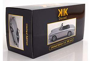 FERRARI 275 GTS PININFARINA SPYDER WITH SPOKE RIMS 1964 SILVER LIMITED EDITION 500 PCS — фото 8