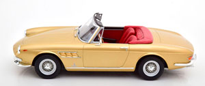 FERRARI 275 GTS PININFARINA SPYDER WITH SPOKE RIMS 1964 GOLDEN METALLIC — фото 3