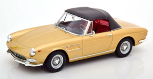 FERRARI 275 GTS PININFARINA SPYDER WITH SPOKE RIMS 1964 GOLDEN METALLIC — фото 6