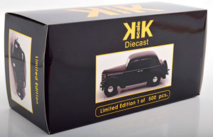 OPEL KADETT K38 1938 BLACK LIMITED EDITION 500 PCS — фото 7
