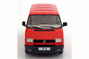 VW VOLKSWAGEN BUS T4 CARAVELLE 1992 RED LIMITED EDITION 750 PCS — фото 3