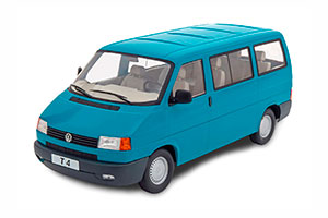 VW VOLKSWAGEN BUS T4 CARAVELLE 1992 TURQUOISE LIMITED EDITION 750 PCS