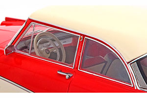 FORD TAUNUS 17M P2 1957 RED WHITE LIMITED EDITION 1250 PCS — фото 4
