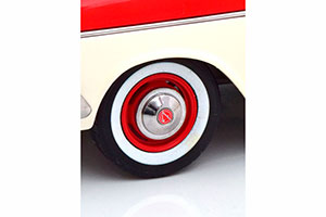FORD TAUNUS 17M P2 1957 RED WHITE LIMITED EDITION 1250 PCS — фото 7