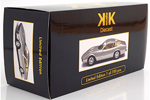 FERRARI 365 GTC4 1971 SILVER LIMITED EDITION 750 PCS — фото 6