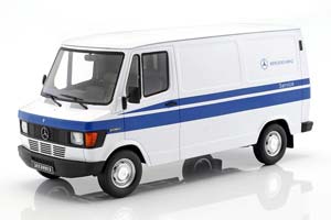 MERCEDES 208 D MERCEDES SERVICE 1988 WHITE/BLUE LIMITED EDITION 500 PCS.