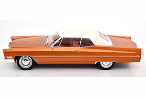 CADILLAC DEVILLE WITH SOFTTOP 1967 GOLDEN-BROWN METALLIC LIMITED EDITION 500 PCS — фото 3
