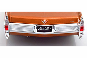 CADILLAC DEVILLE WITH SOFTTOP 1967 GOLDEN-BROWN METALLIC LIMITED EDITION 500 PCS — фото 7