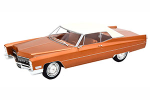 CADILLAC DEVILLE WITH SOFTTOP 1967 GOLDEN-BROWN METALLIC LIMITED EDITION 500 PCS