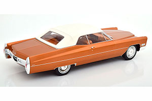 CADILLAC DEVILLE WITH SOFTTOP 1967 GOLDEN-BROWN METALLIC LIMITED EDITION 500 PCS — фото 2