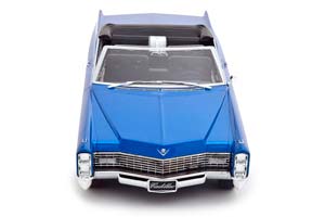 CADILLAC DEVILLE CONVERTIBLE 1967 СИНИЙ МЕТАЛЛИК — фото 3