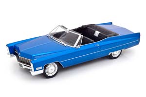 CADILLAC DEVILLE CONVERTIBLE 1967 СИНИЙ МЕТАЛЛИК