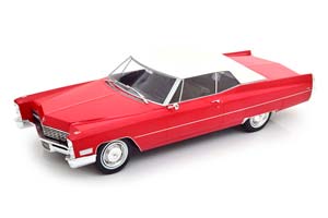 CADILLAC DEVILLE CONVERTIBLE 1967 КРАСНЫЙ С БЕЛЫМ ТЕНТОМ