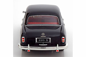 MERCEDES 220S W180II SALOON 1956 BLACK LIMITED EDITION 1250 PCS — фото 4