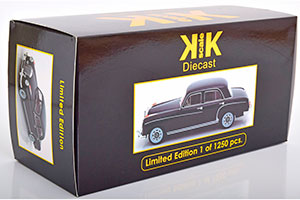 MERCEDES 220S W180II SALOON 1956 BLACK LIMITED EDITION 1250 PCS — фото 6