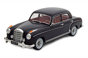MERCEDES 220S W180II SALOON 1956 BLACK LIMITED EDITION 1250 PCS