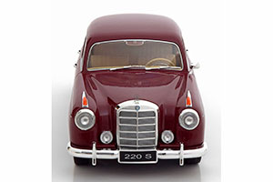 MERCEDES 220S W180II SALOON 1956 DARKRED LIMITED EDITION 750 PCS — фото 3