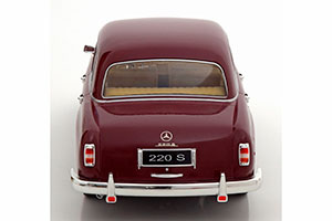 MERCEDES 220S W180II SALOON 1956 DARKRED LIMITED EDITION 750 PCS — фото 4