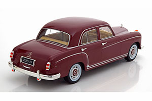 MERCEDES 220S W180II SALOON 1956 DARKRED LIMITED EDITION 750 PCS — фото 2