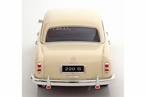 MERCEDES 220S W180II SALOON 1956 CREME LIMITED EDITION 500 PCS — фото 4