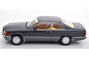 MERCEDES W126 560 SEC C126 1985 GREY ANTHRACIT LIMITED EDITION 1000 PCS. — фото 3