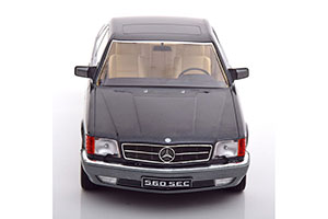 MERCEDES W126 560 SEC C126 1985 GREY ANTHRACIT LIMITED EDITION 1000 PCS. — фото 4