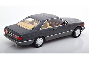 MERCEDES W126 560 SEC C126 1985 GREY ANTHRACIT LIMITED EDITION 1000 PCS. — фото 2